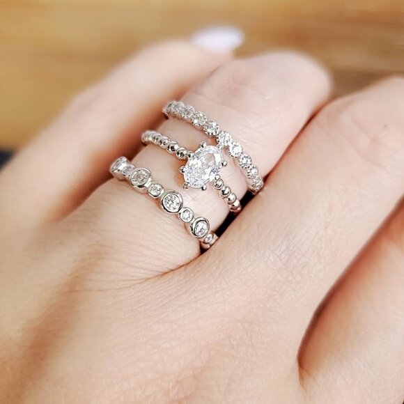 Sterling Silver Ring, Multi Layered Ring, Adjustable Ring, Statement Ring, Women - Picture 8 of 10